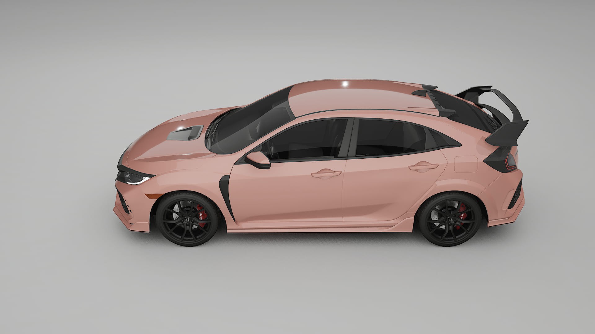 Honda Civic Type R TPU Lackschutzfolie | BLUSH Farbwechsel PPF – Komplett-Vorgeschnittener Kit
