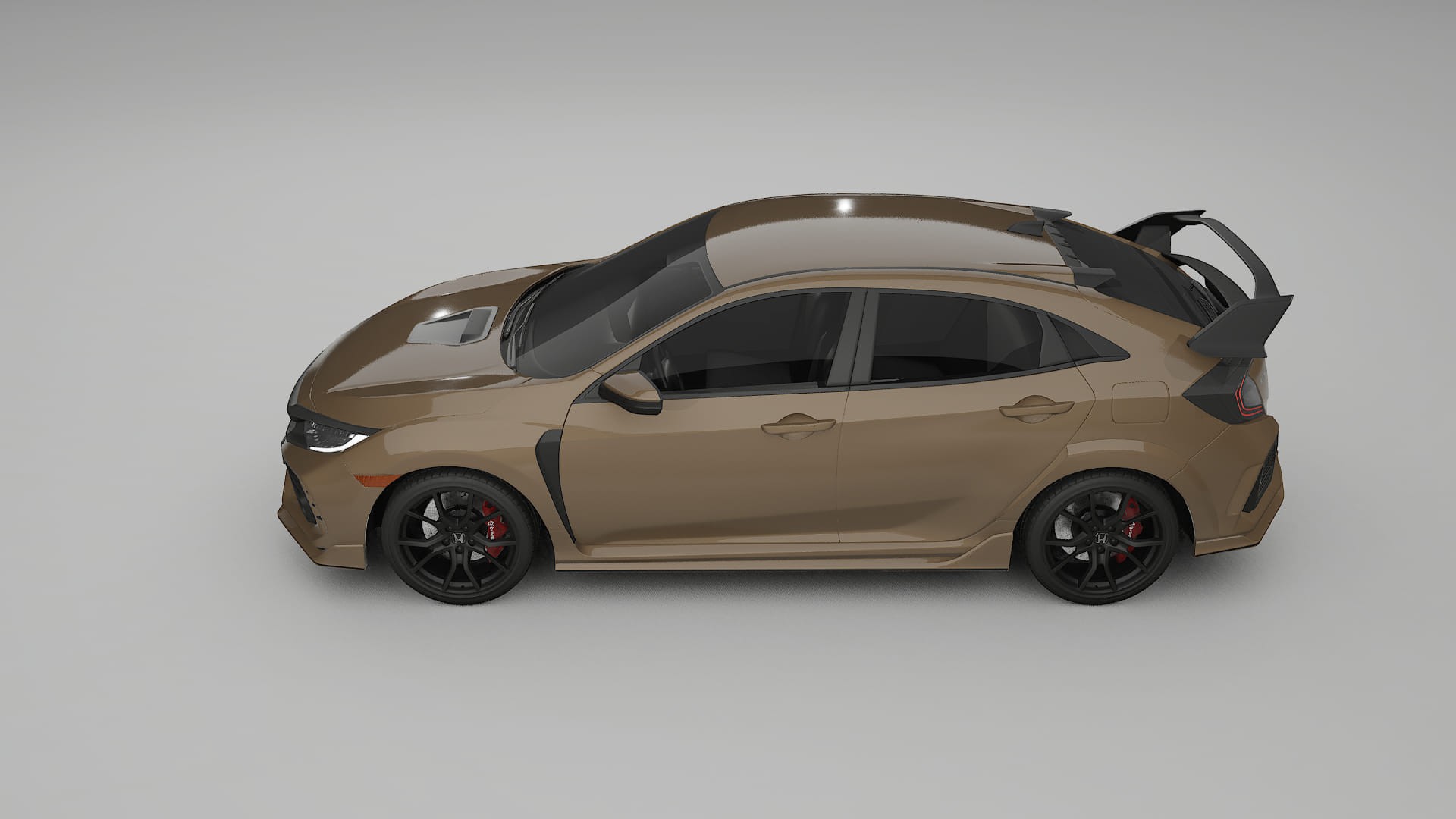 Honda Civic Type R TPU Lackschutzfolie | SAHARA Farbwechsel PPF – Komplett-Vorgeschnittener Kit