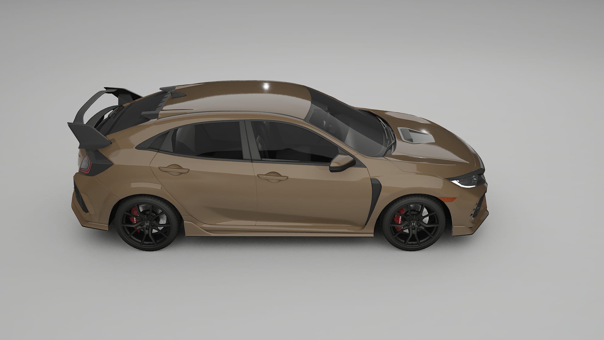 Honda Civic Type R TPU Lackschutzfolie | SAHARA Farbwechsel PPF – Komplett-Vorgeschnittener Kit