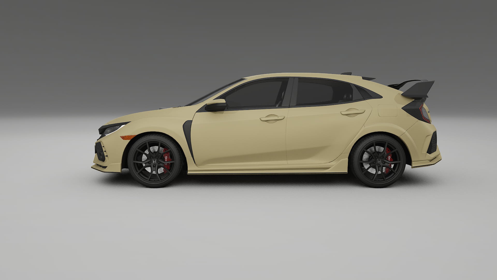 Honda Civic Type R TPU Lackschutzfolie | SAND Farbwechsel PPF – Komplett-Vorgeschnittener Kit