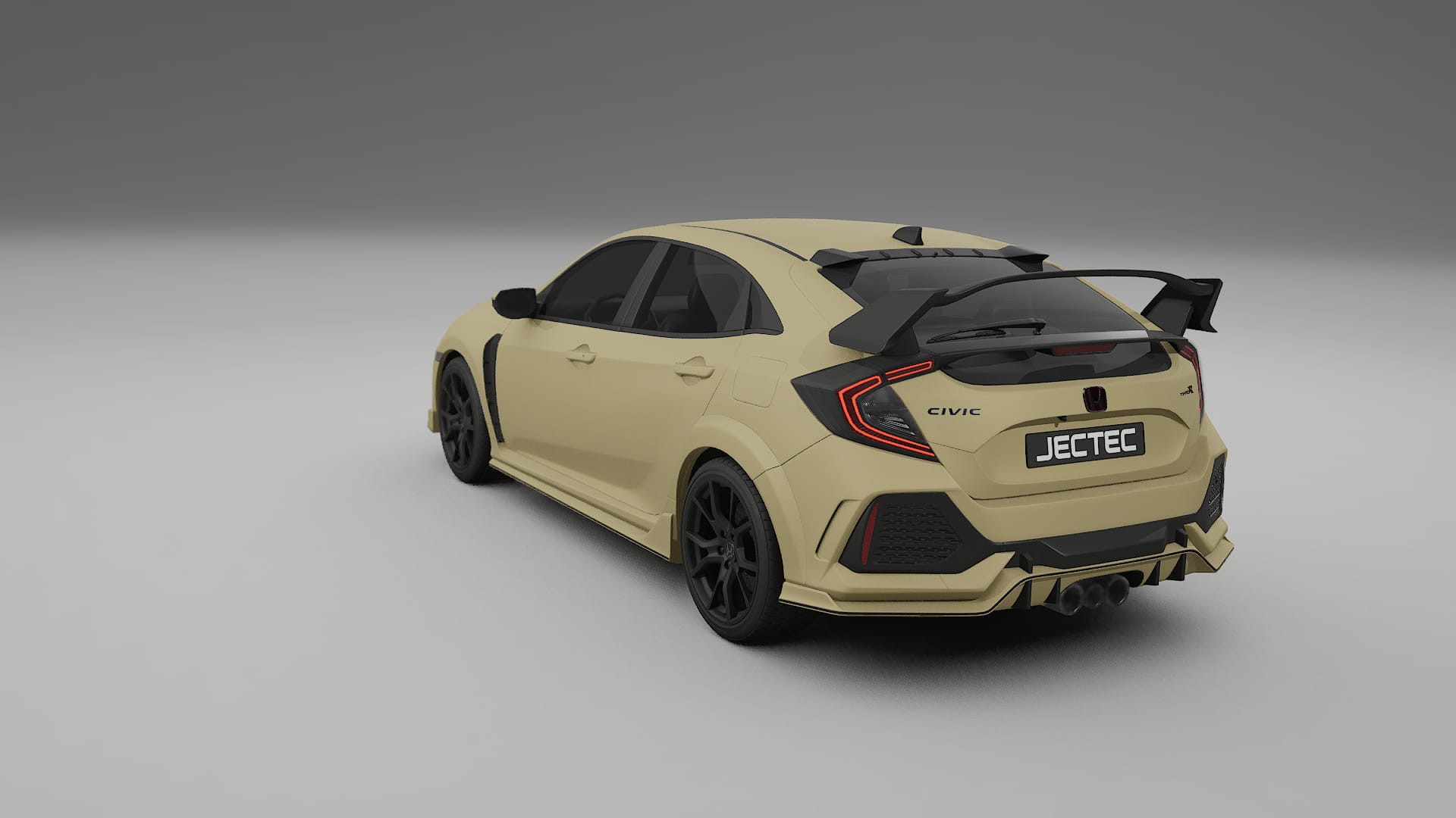 Honda Civic Type R TPU Lackschutzfolie | SAND Farbwechsel PPF – Komplett-Vorgeschnittener Kit