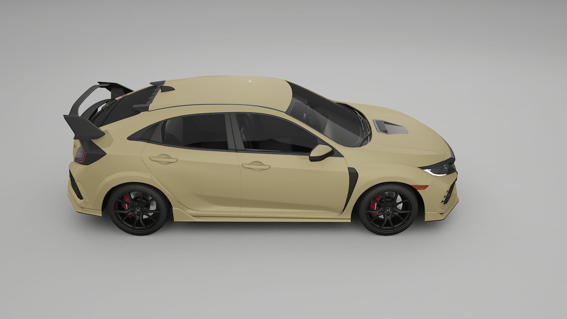 Honda Civic Type R TPU Lackschutzfolie | SAND Farbwechsel PPF – Komplett-Vorgeschnittener Kit