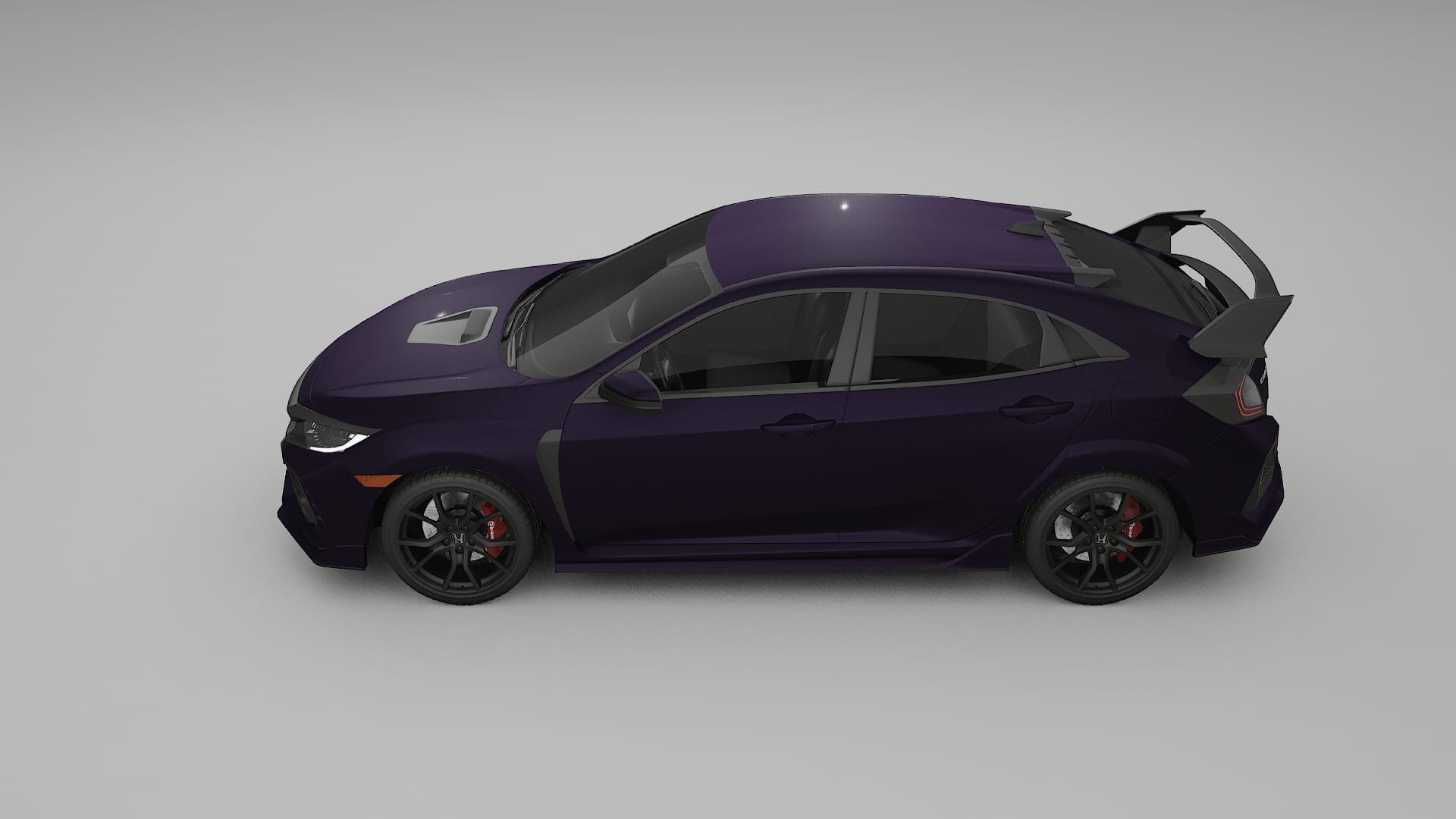 Honda Civic Type R TPU Lackschutzfolie | VIOLET Farbwechsel PPF – Komplett-Vorgeschnittener Kit