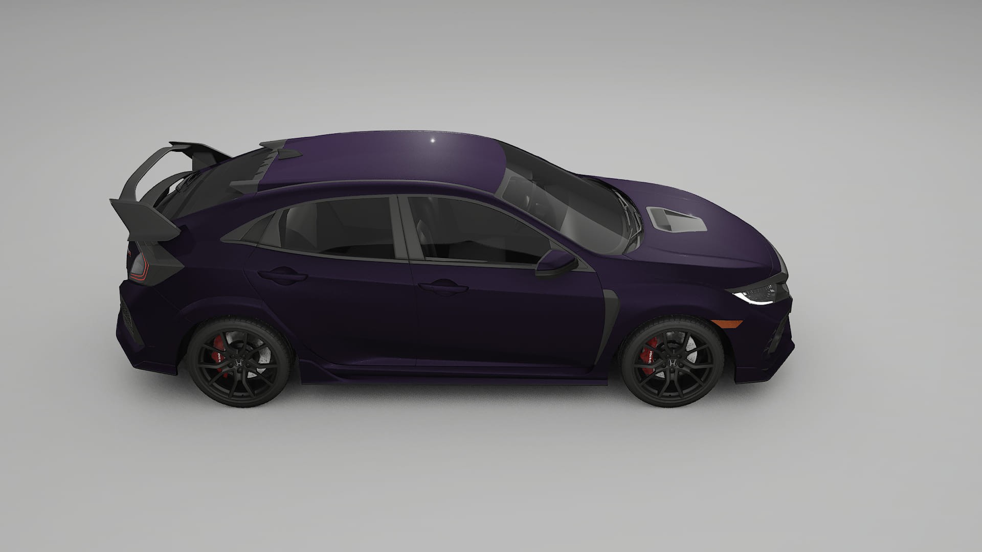 Honda Civic Type R TPU Lackschutzfolie | VIOLET Farbwechsel PPF – Komplett-Vorgeschnittener Kit