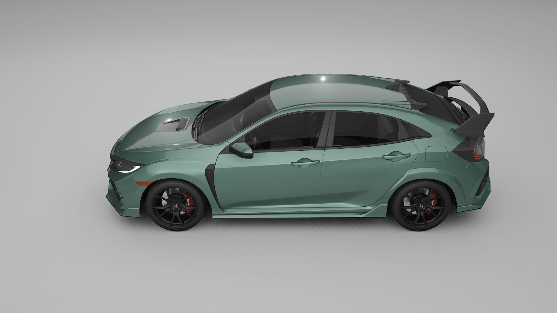 Honda Civic Type R TPU Lackschutzfolie | EVERGREEN Farbwechsel PPF – Komplett-Vorgeschnittener Kit