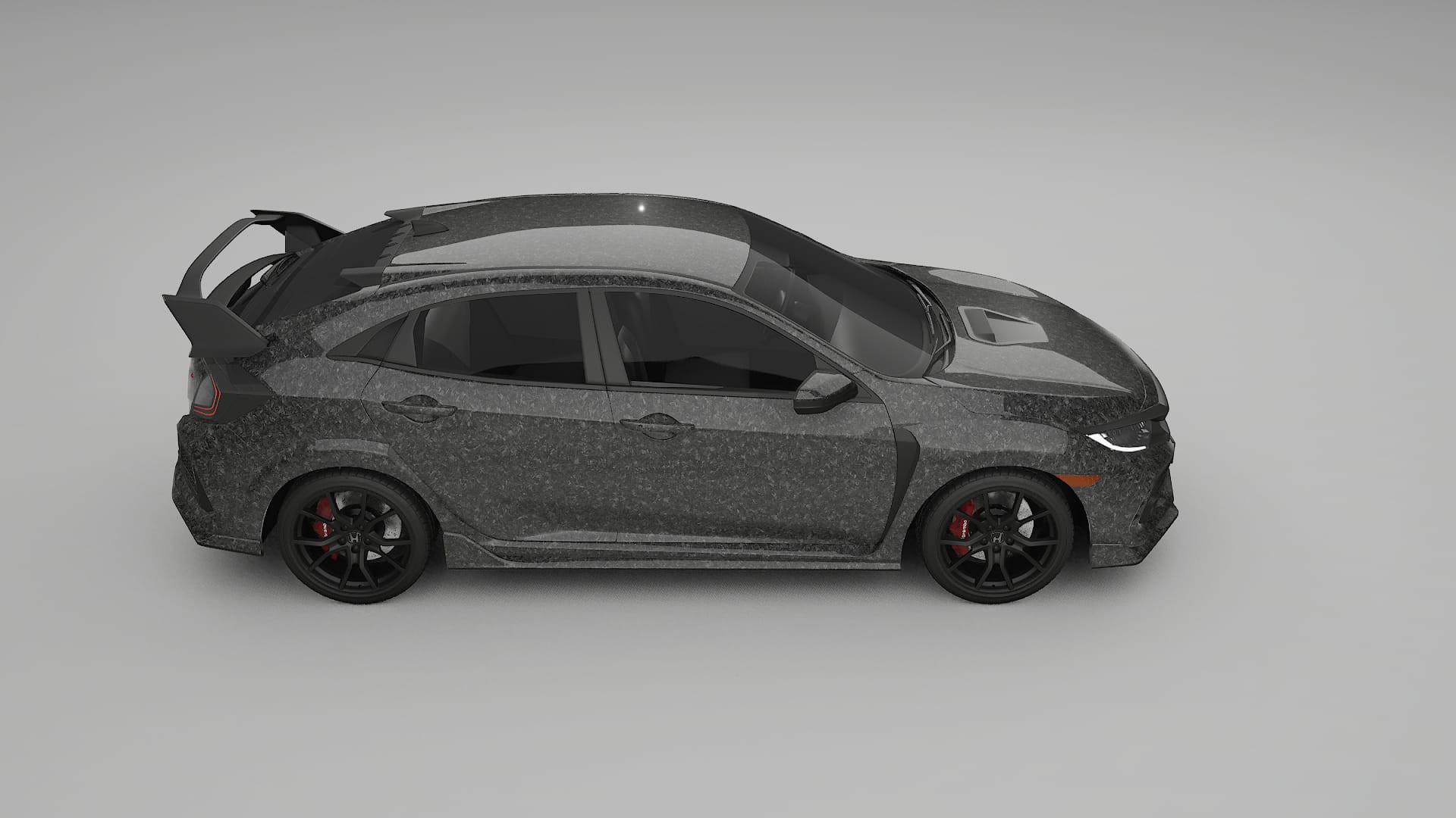 Honda Civic Type R TPU Lackschutzfolie | FORGED S Farbwechsel PPF – Komplett-Vorgeschnittener Kit