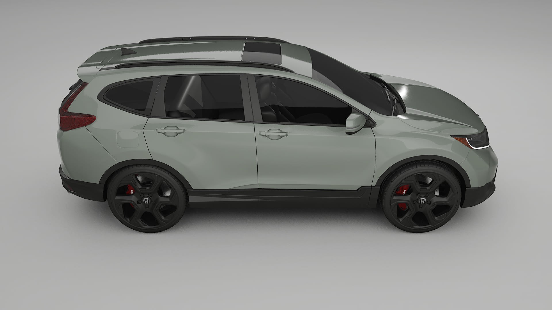 Honda CR V Touring prefacelift pre LCI TPU Lackschutzfolie | SLATE Farbwechsel PPF – Komplett-Vorgeschnittener Kit