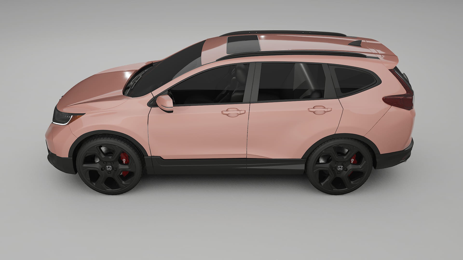 Honda CR-V Touring prefacelift pre-LCI TPU Paint Protection Film | BLUSH Color Change PPF Full Pre-Cut Kit