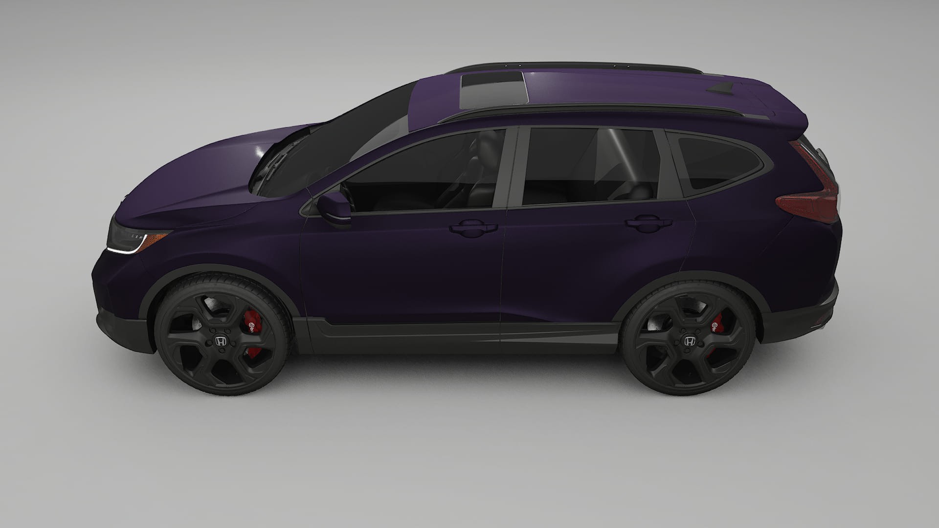 Honda CR V Touring prefacelift pre LCI TPU Lackschutzfolie | VIOLET Farbwechsel PPF – Komplett-Vorgeschnittener Kit