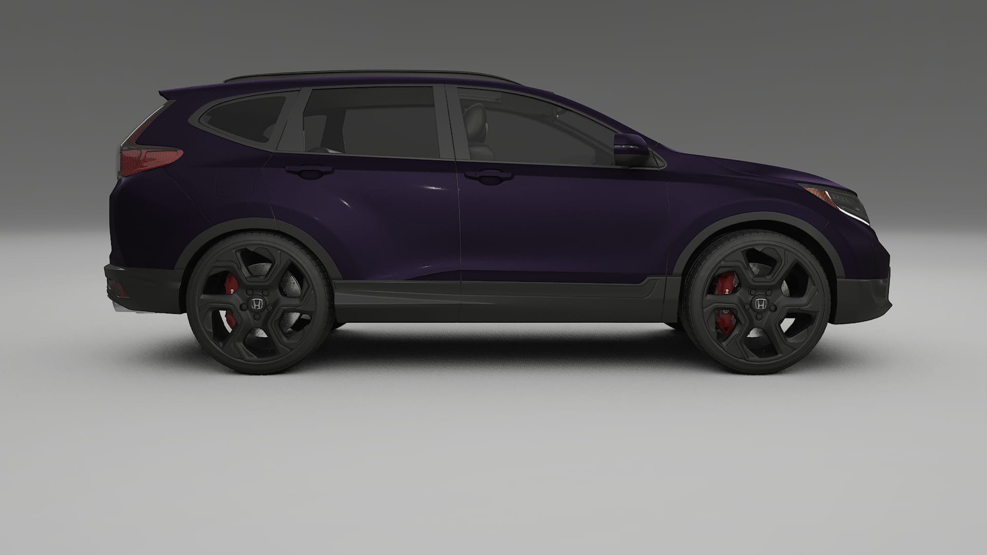 Honda CR V Touring prefacelift pre LCI TPU Lackschutzfolie | VIOLET Farbwechsel PPF – Komplett-Vorgeschnittener Kit