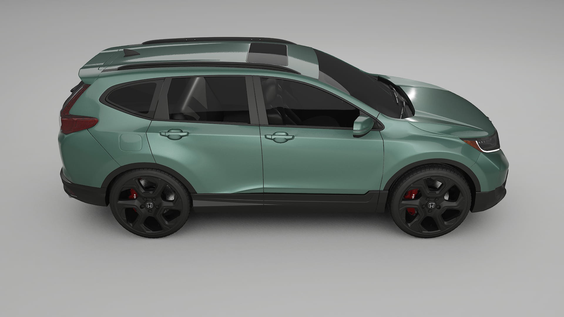 Honda CR V Touring prefacelift pre LCI TPU Lackschutzfolie | EVERGREEN Farbwechsel PPF – Komplett-Vorgeschnittener Kit