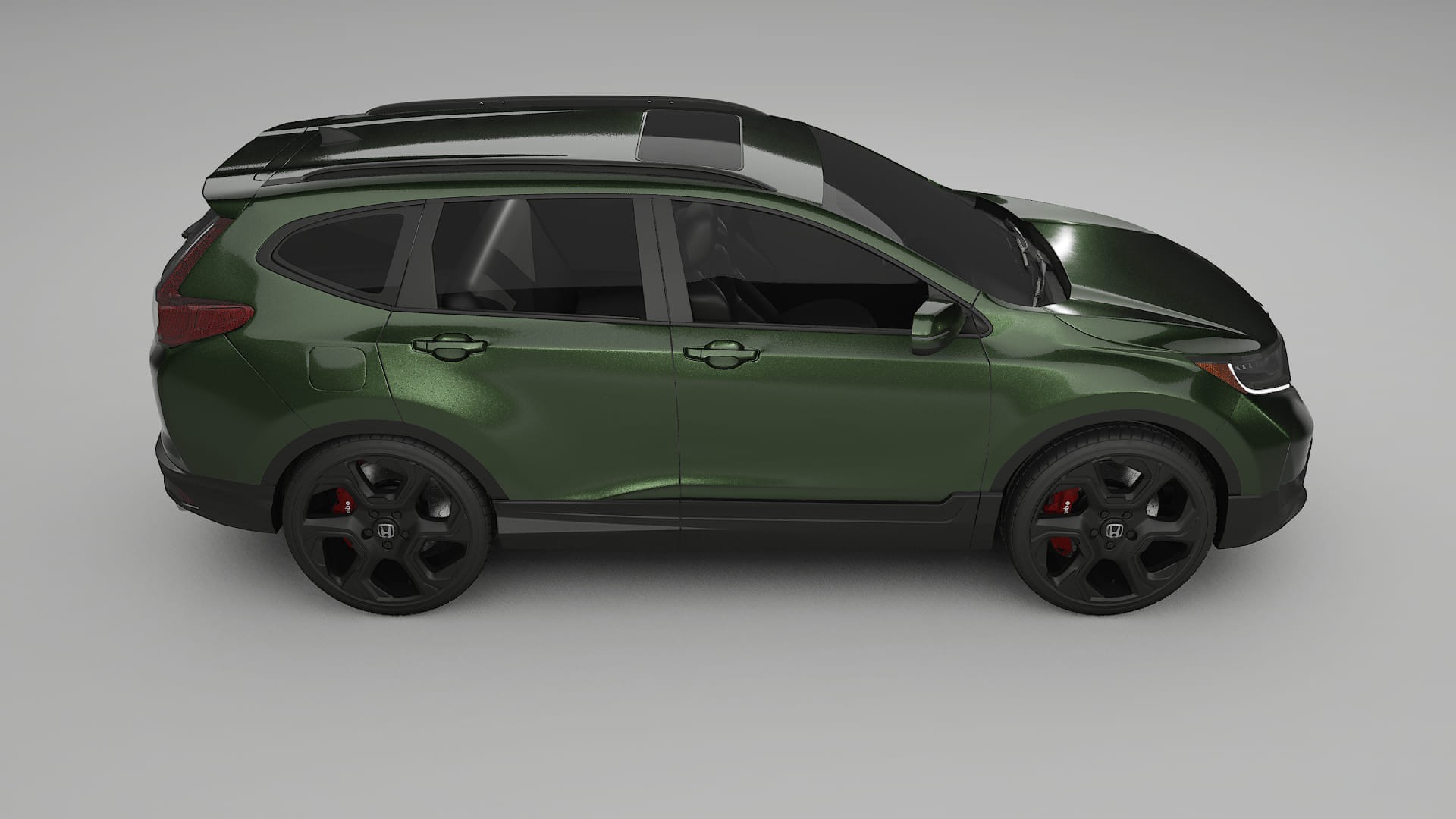 Honda CR V Touring prefacelift pre LCI TPU Lackschutzfolie | LAGOON Farbwechsel PPF – Komplett-Vorgeschnittener Kit