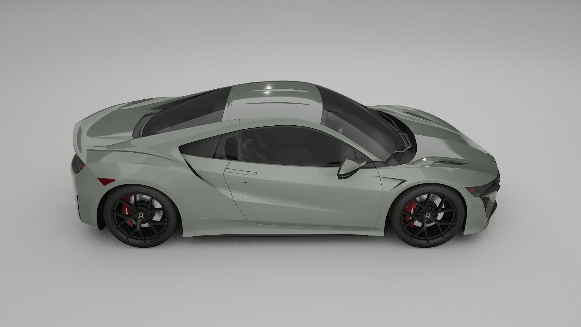 Honda NSX prefacelift pre-LCI TPU Paint Protection Film | SLATE Color Change PPF Full Pre-Cut Kit