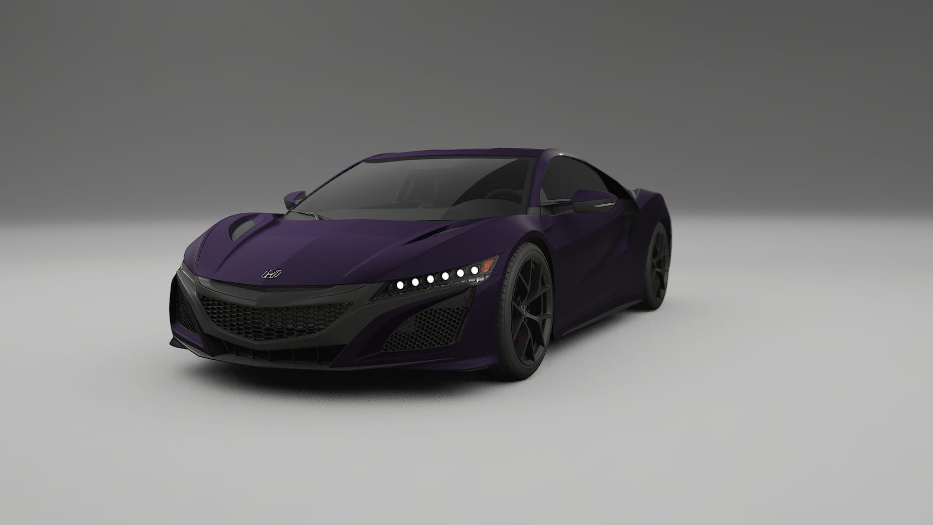 Honda NSX prefacelift pre LCI TPU Lackschutzfolie | VIOLET Farbwechsel PPF – Komplett-Vorgeschnittener Kit