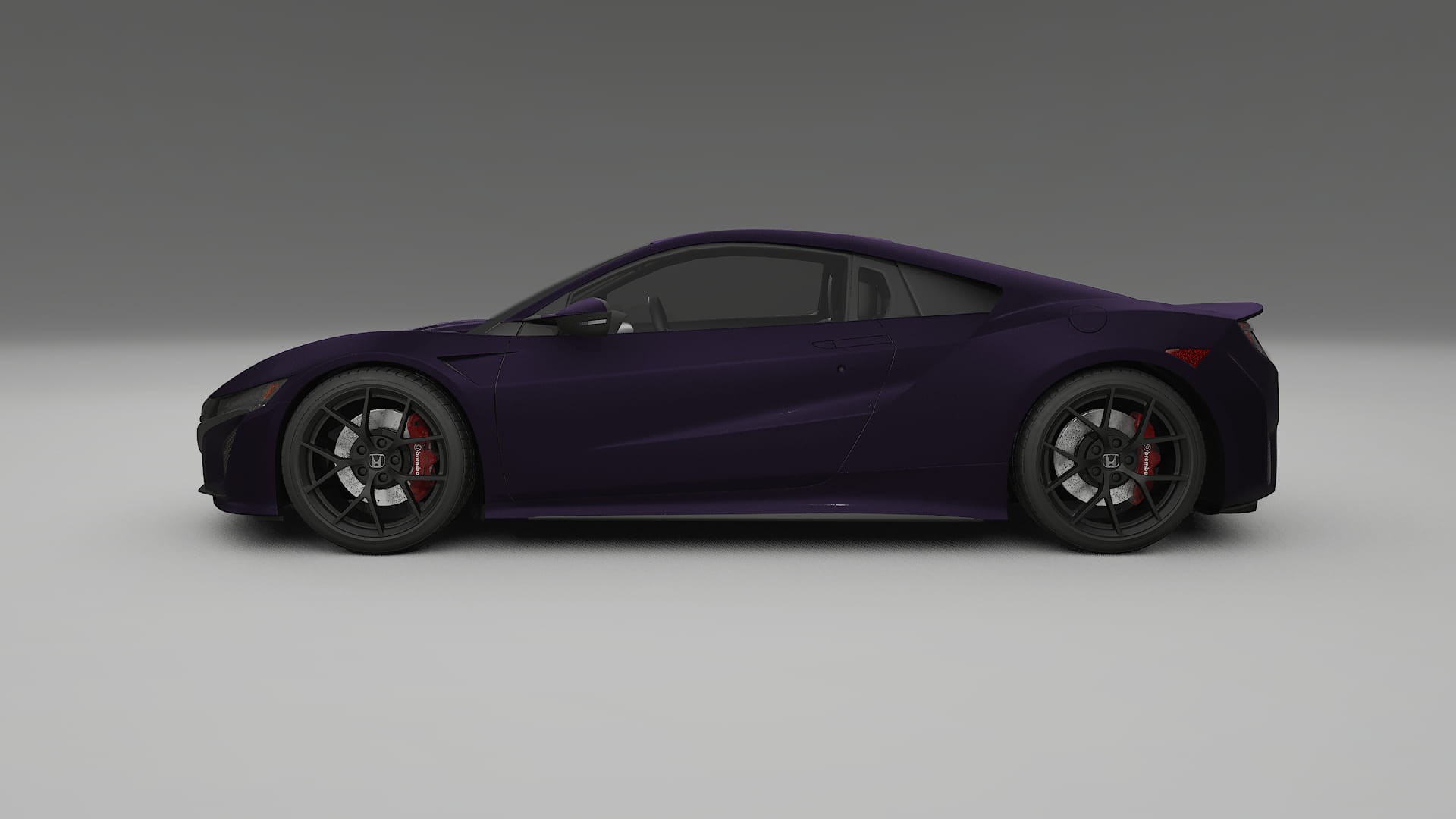 Honda NSX prefacelift pre-LCI TPU Paint Protection Film | VIOLET Color Change PPF Full Pre-Cut Kit