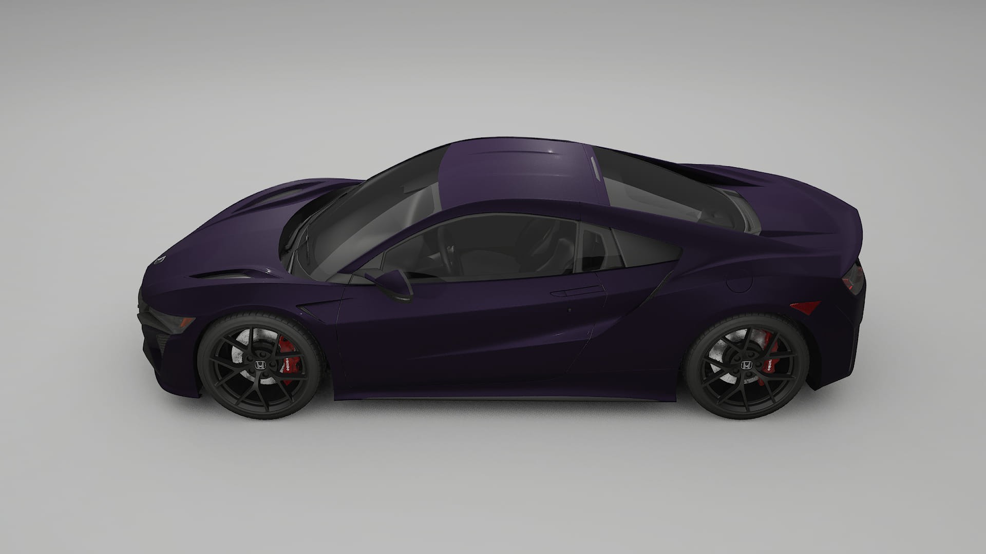 Honda NSX prefacelift pre LCI TPU Lackschutzfolie | VIOLET Farbwechsel PPF – Komplett-Vorgeschnittener Kit