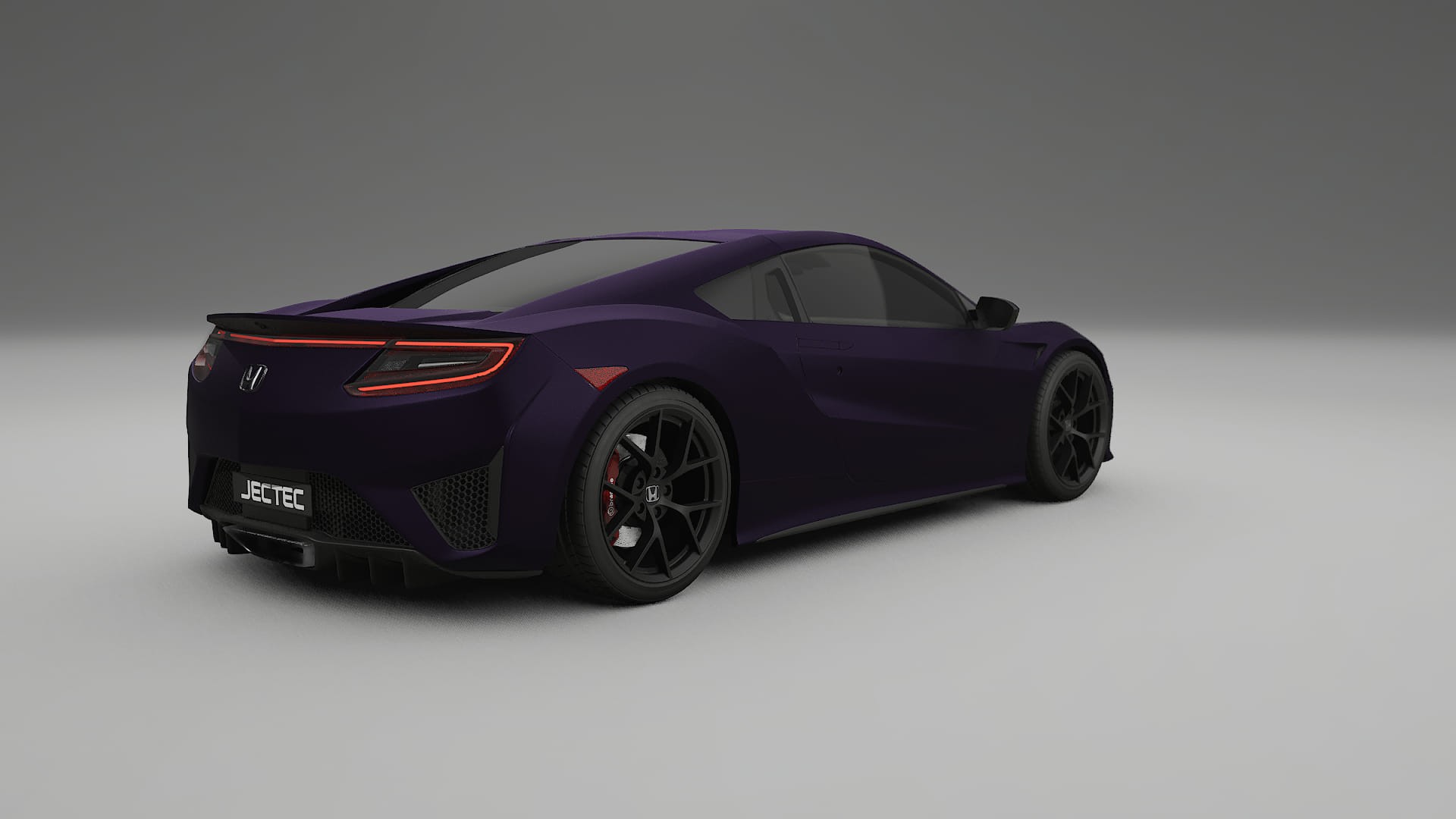 Honda NSX prefacelift pre LCI TPU Lackschutzfolie | VIOLET Farbwechsel PPF – Komplett-Vorgeschnittener Kit