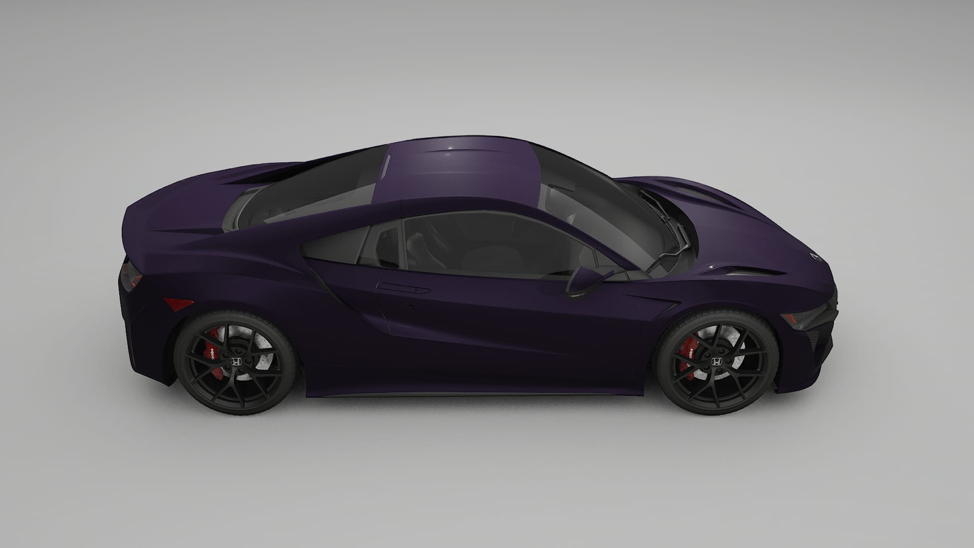 Honda NSX prefacelift pre-LCI TPU Paint Protection Film | VIOLET Color Change PPF Full Pre-Cut Kit