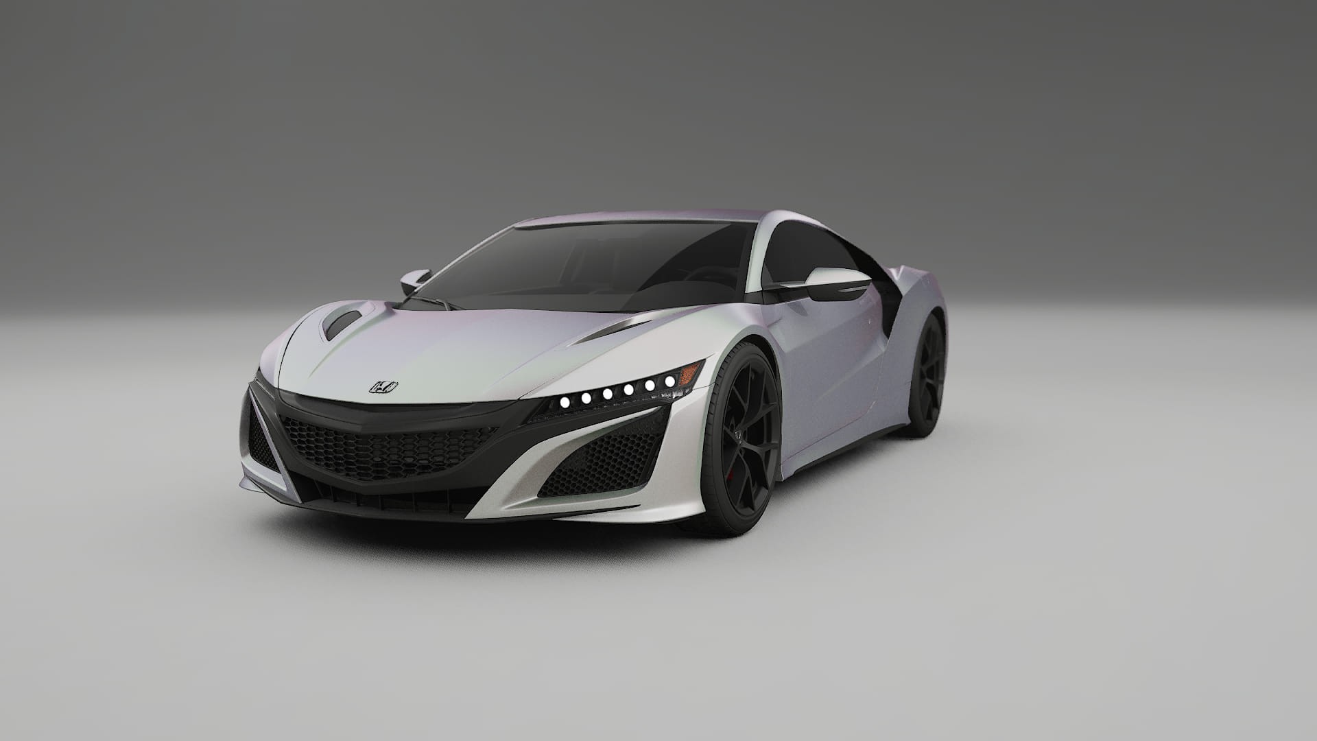 Honda NSX prefacelift pre LCI TPU Lackschutzfolie | NEBULA Farbwechsel PPF – Komplett-Vorgeschnittener Kit
