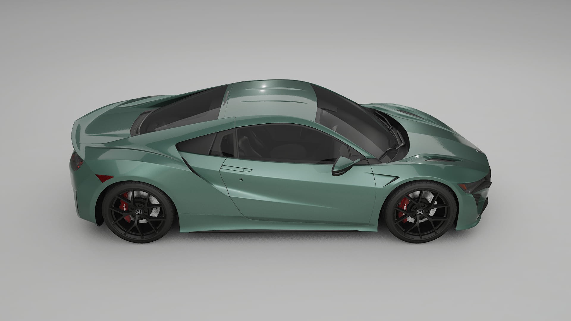 Honda NSX prefacelift pre LCI TPU Lackschutzfolie | EVERGREEN Farbwechsel PPF – Komplett-Vorgeschnittener Kit