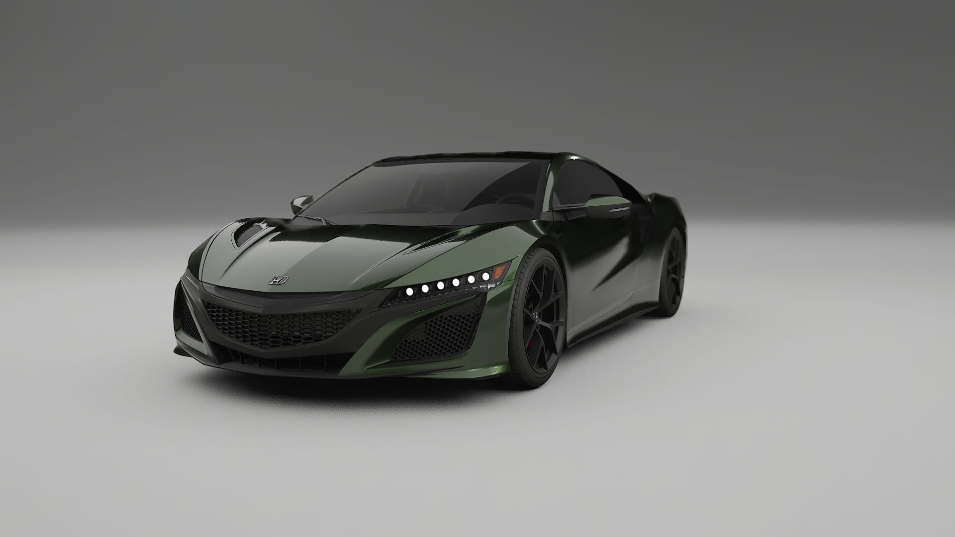 Honda NSX prefacelift pre LCI TPU Lackschutzfolie | LAGOON Farbwechsel PPF – Komplett-Vorgeschnittener Kit