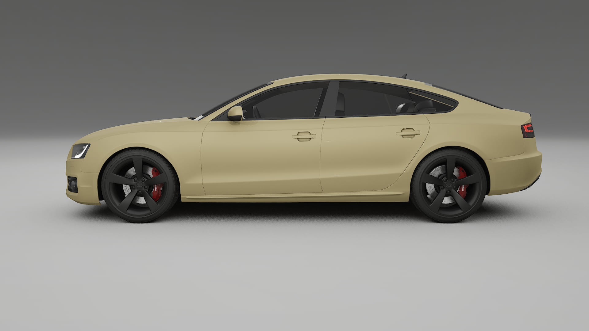 Audi A5 8T Sportback prefacelift pre-LCI TPU Paint Protection Film | SAND Color Change PPF Full Pre-Cut Kit