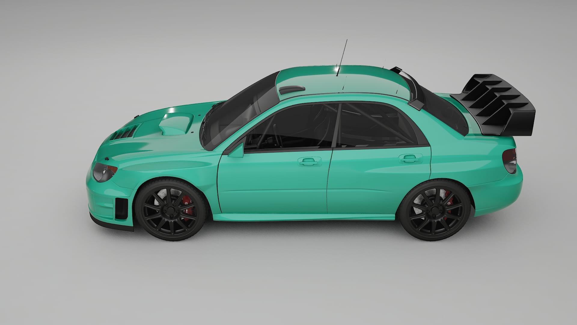 Subaru Impreza WRC GD TPU Paint Protection Film | JEWEL Color Change PPF Full Pre-Cut Kit