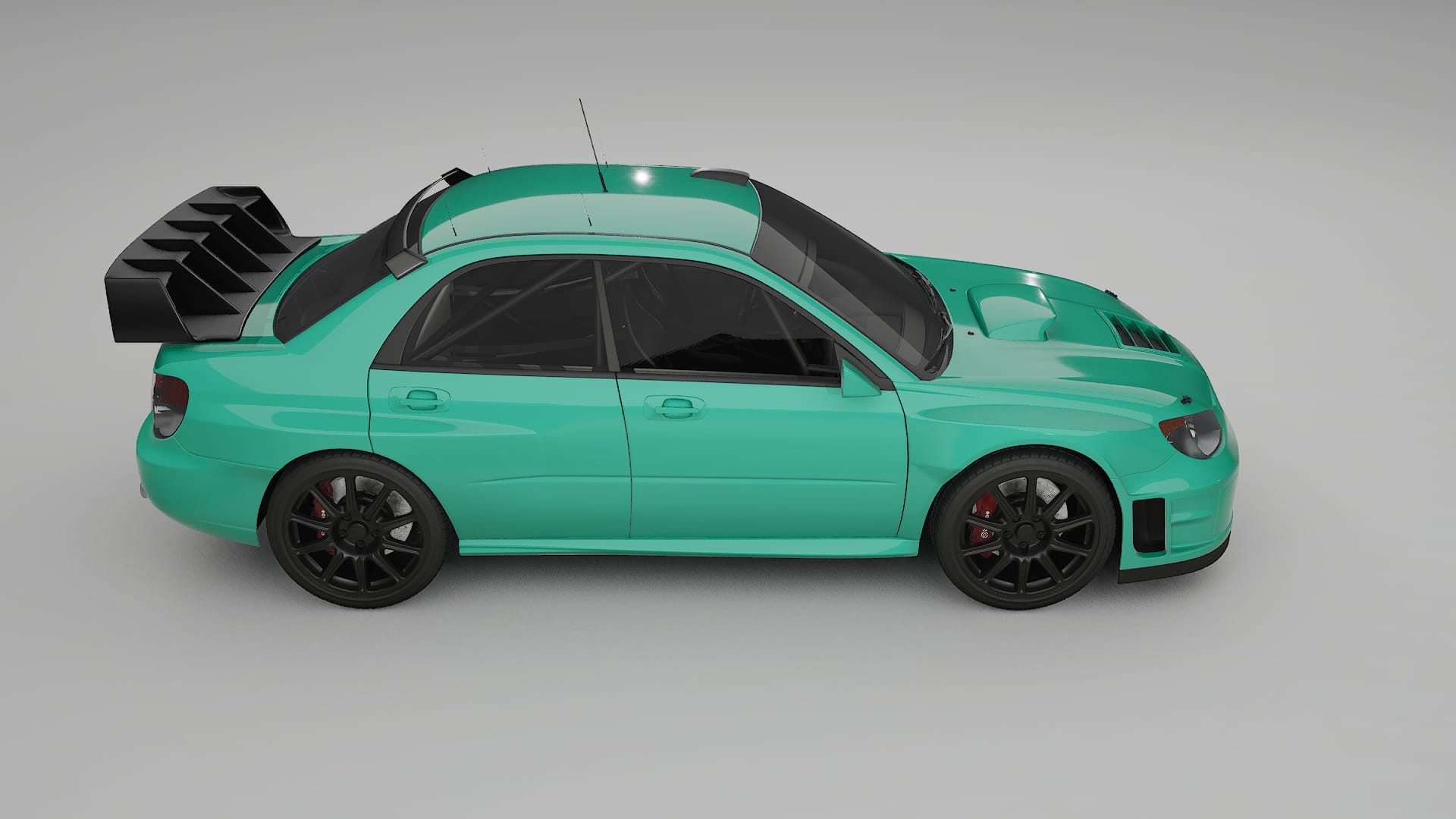 Subaru Impreza WRC GD TPU Paint Protection Film | JEWEL Color Change PPF Full Pre-Cut Kit