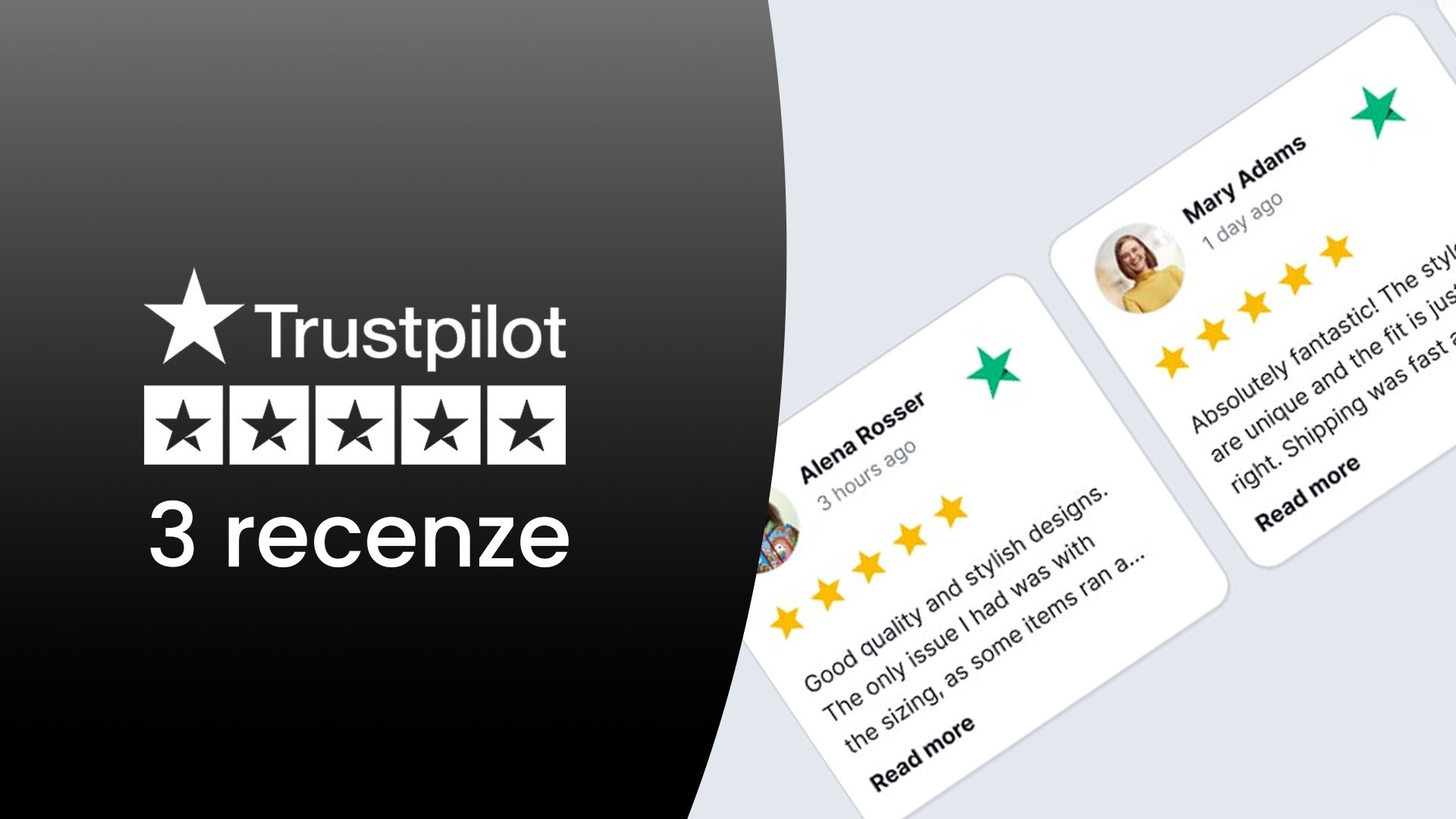 3 vyrovnávací Trustpilot recenze