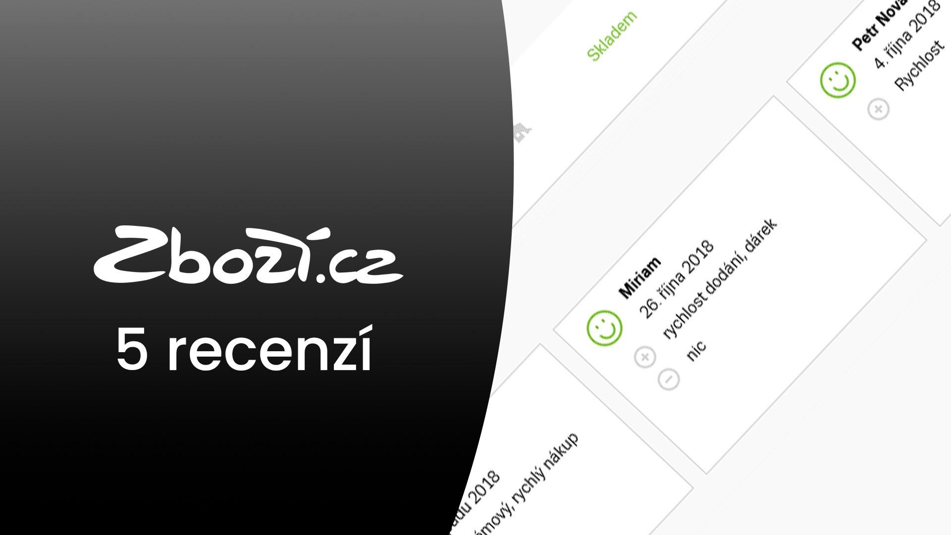 5 Recenze vašeho e-shopu na zboží.cz