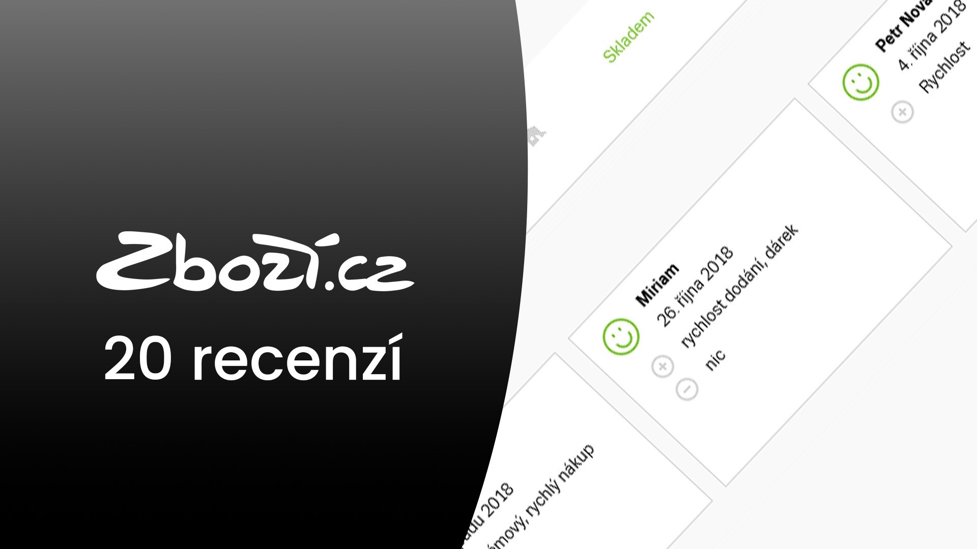 20 Recenzí vašeho e-shopu na zboží.cz