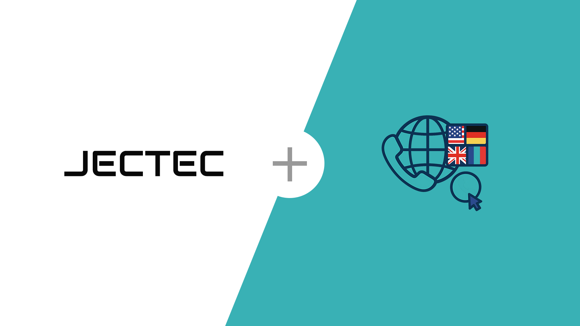 Mezinárodní telefonní vstup s vlajkami a kódy zemí