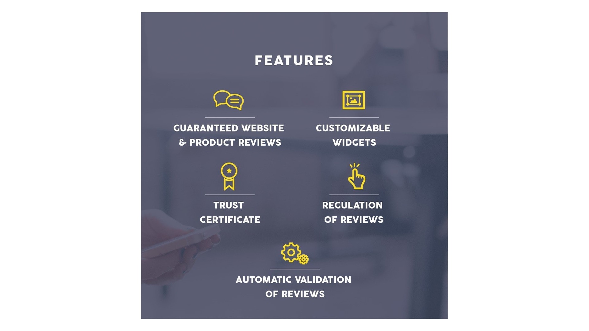 Funkce pro sběr a zviditelnění zákaznických recenzí