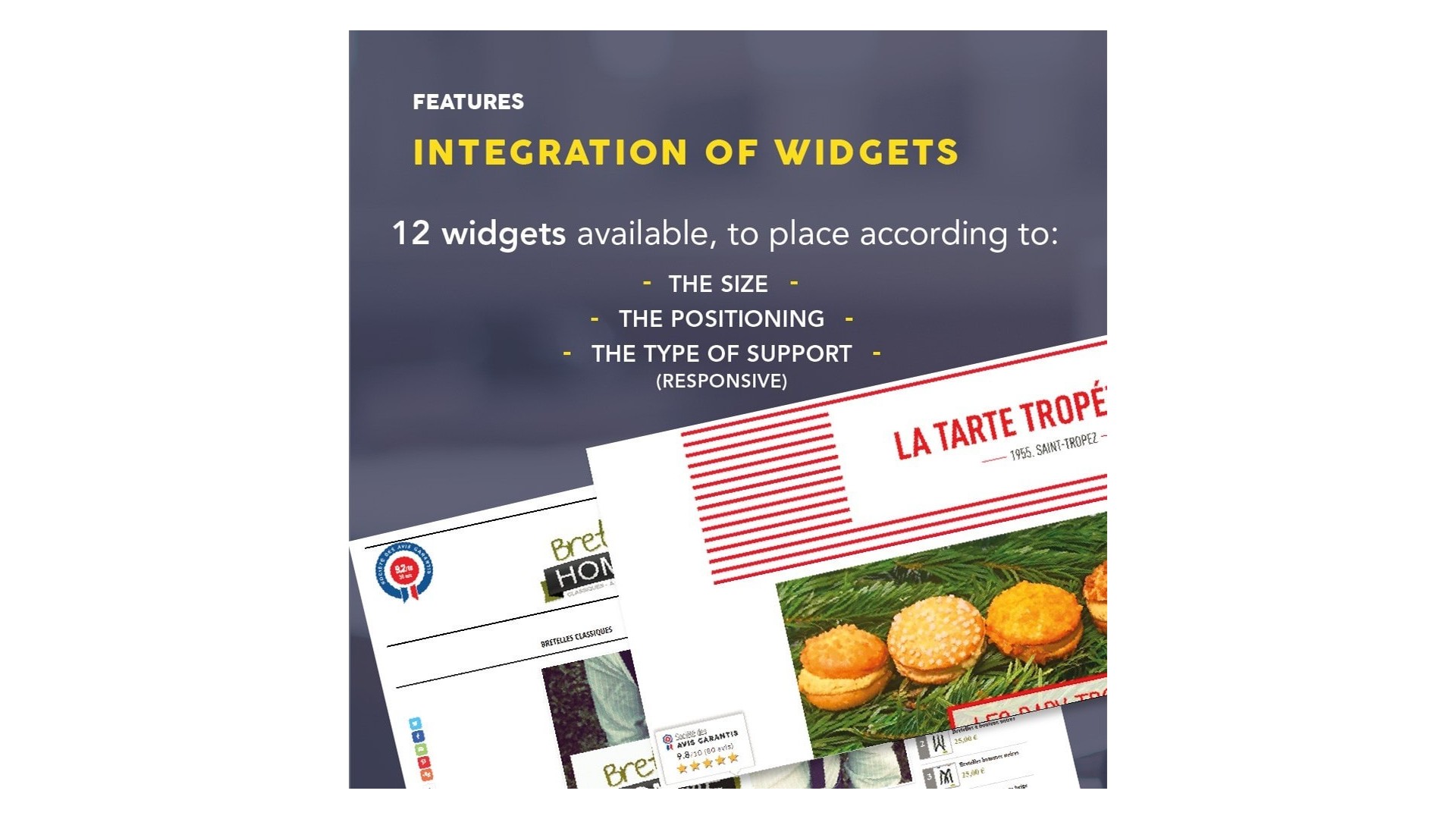 Funkce pro sběr a zviditelnění zákaznických recenzí