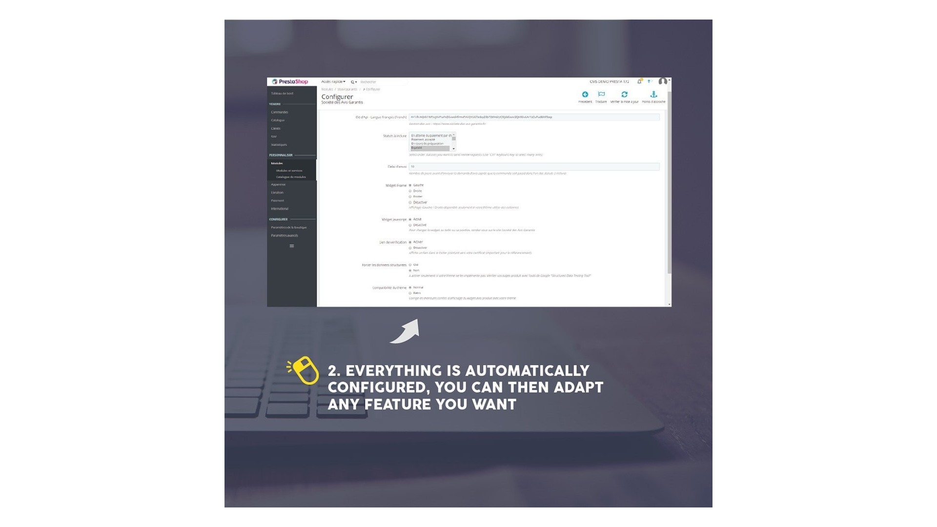 Funkce pro sběr a zviditelnění zákaznických recenzí
