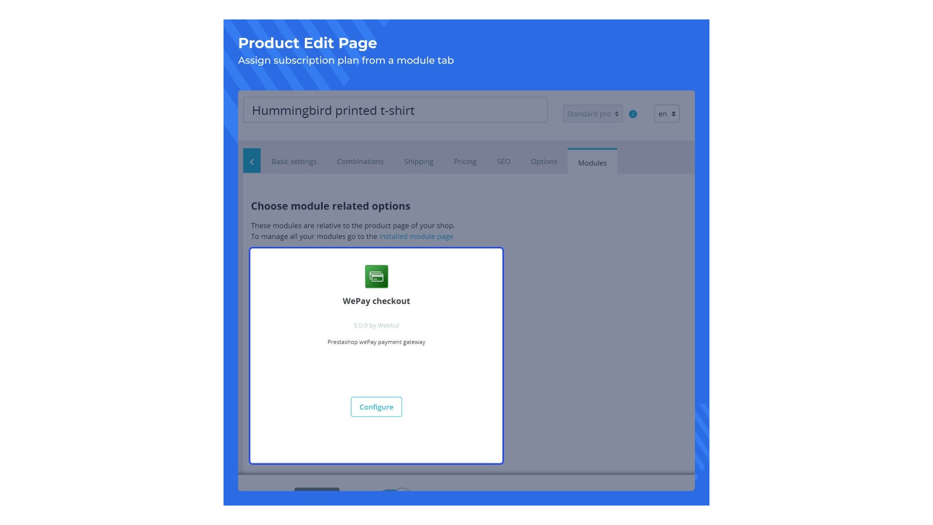 Bezpečná platba a správa předplatného se WePay