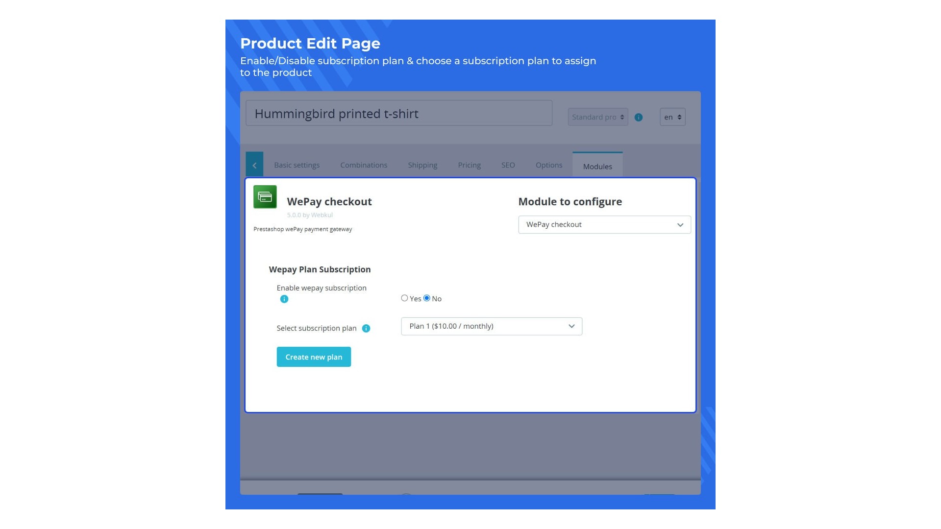 Bezpečná platba a správa předplatného se WePay
