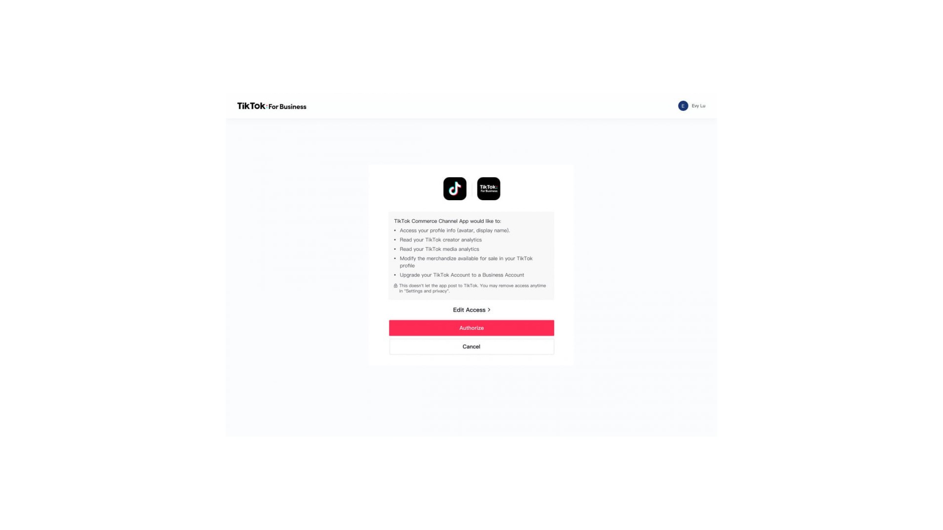 Funkce pro snadné propojení s TikTok a automatickou synchronizaci