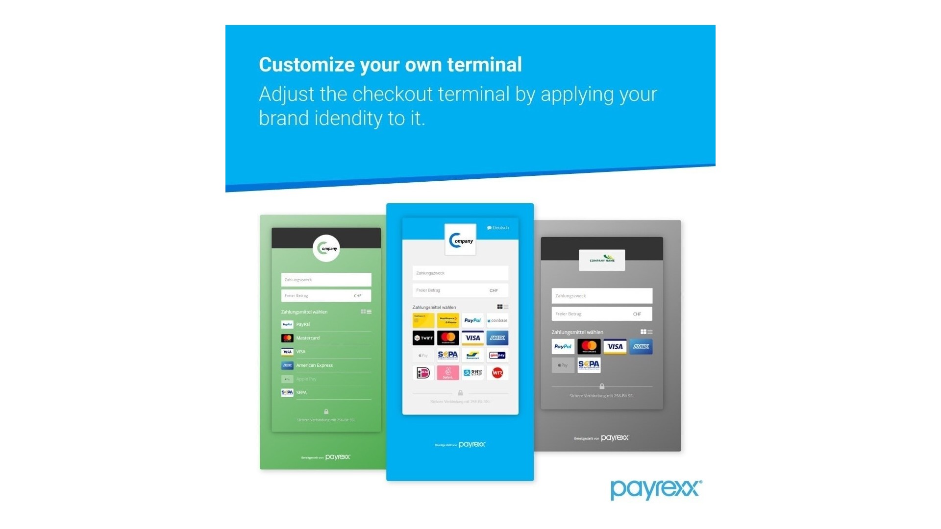 Jednoduché a bezpečné platební řešení Payrexx