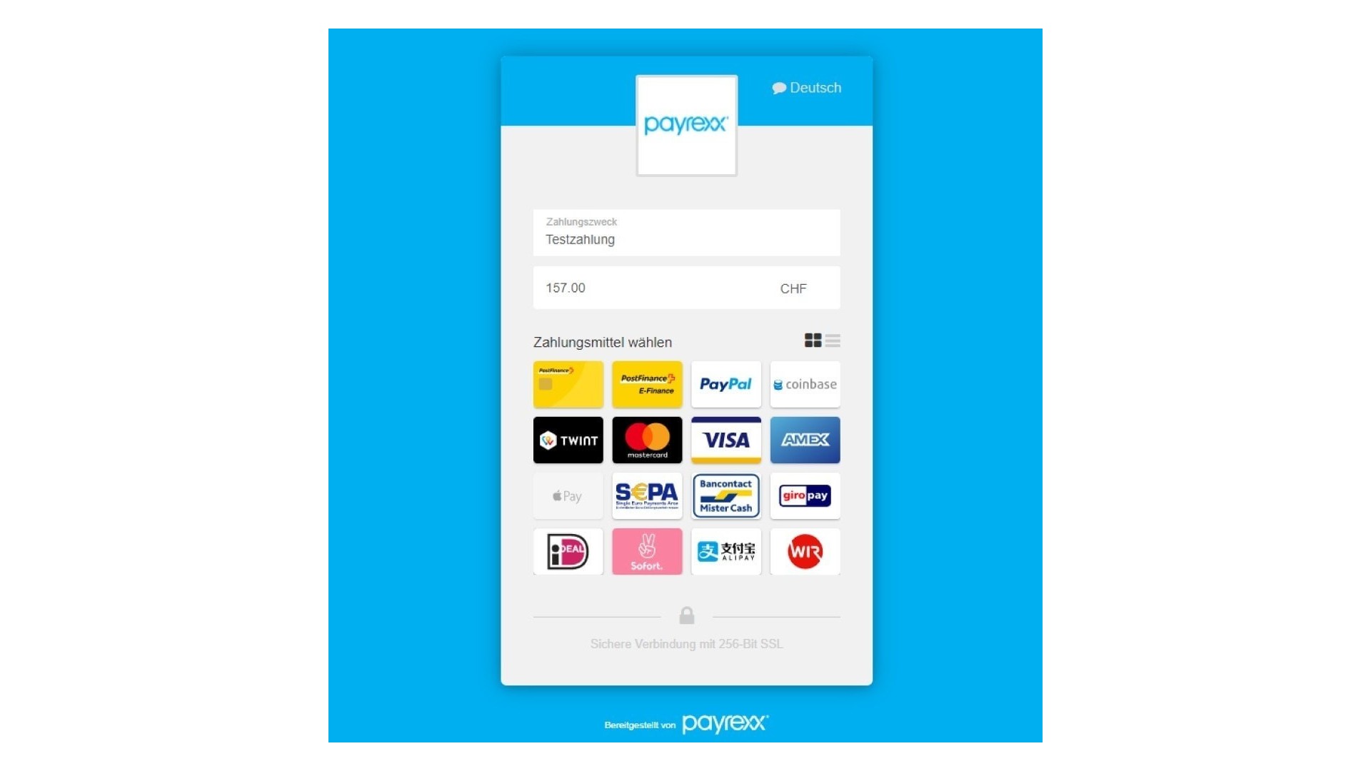 Jednoduché a bezpečné platební řešení Payrexx