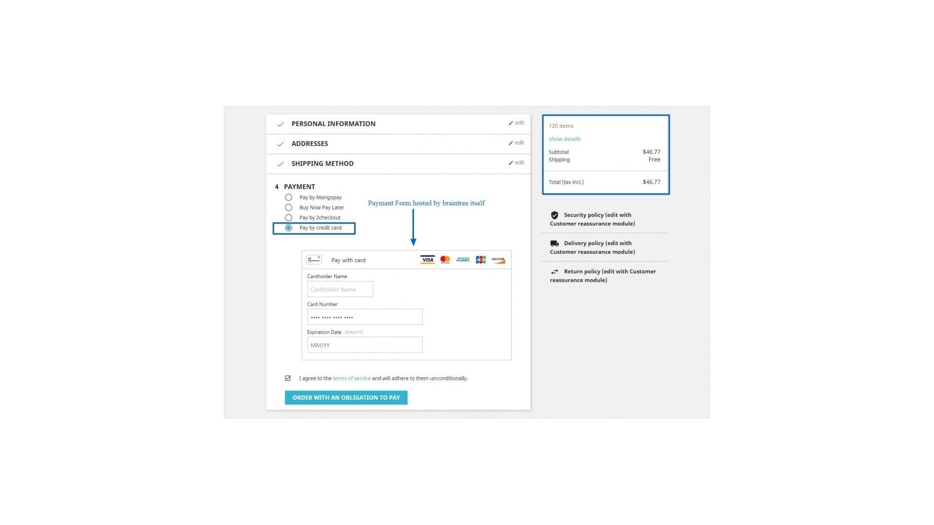 Braintree: Bezpečné platby s PayPal a refundace online