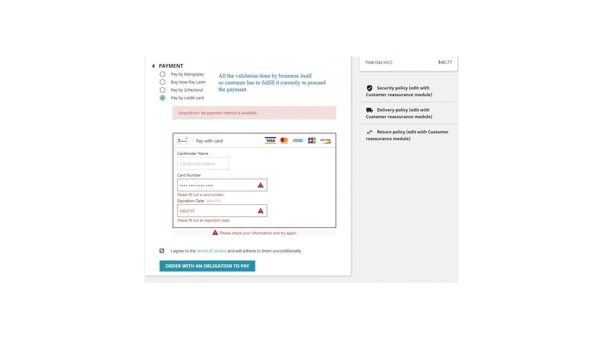 Braintree: Bezpečné platby s PayPal a refundace online
