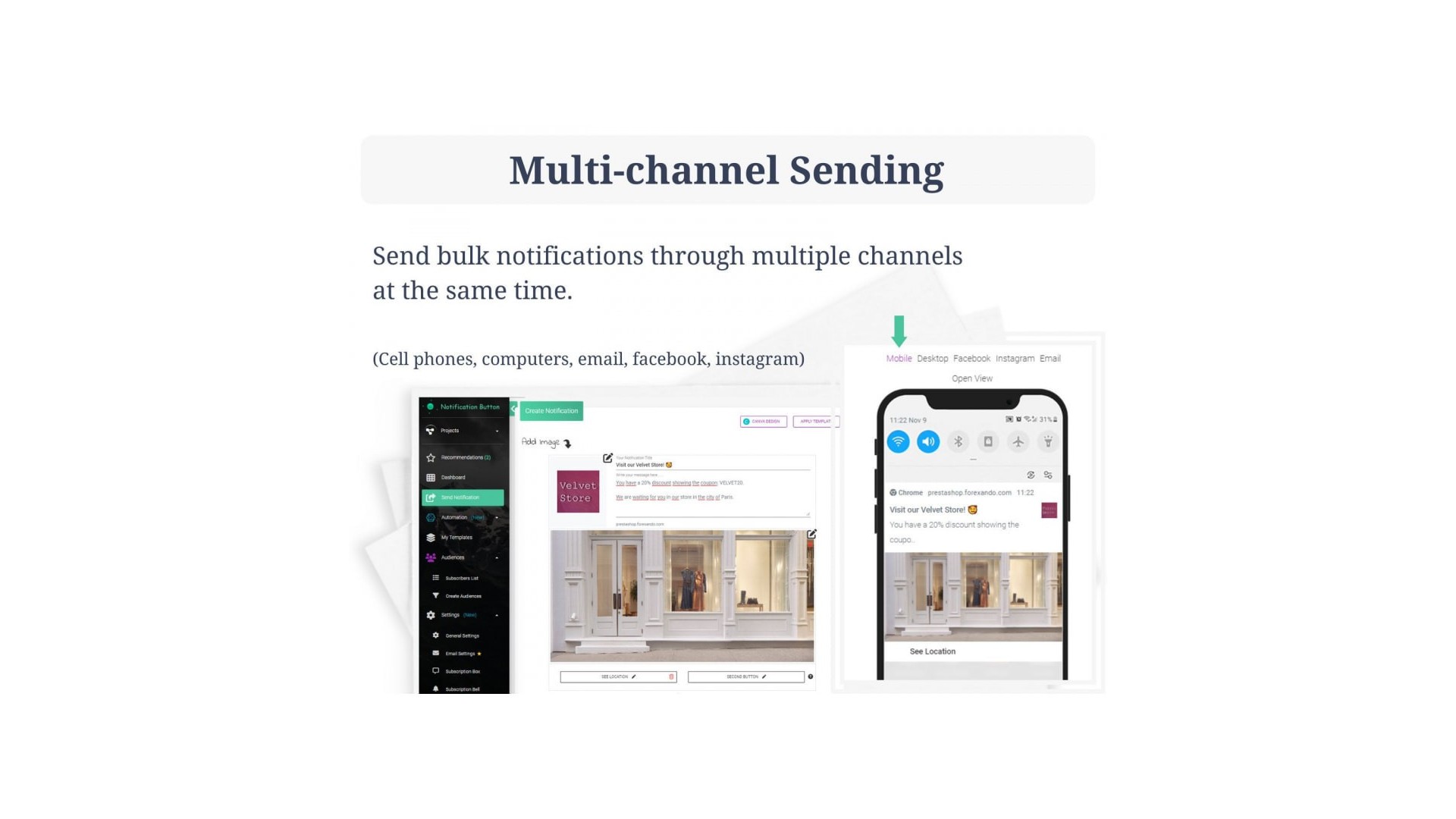 Obnova opuštěných košíků s AI a notifikacemi