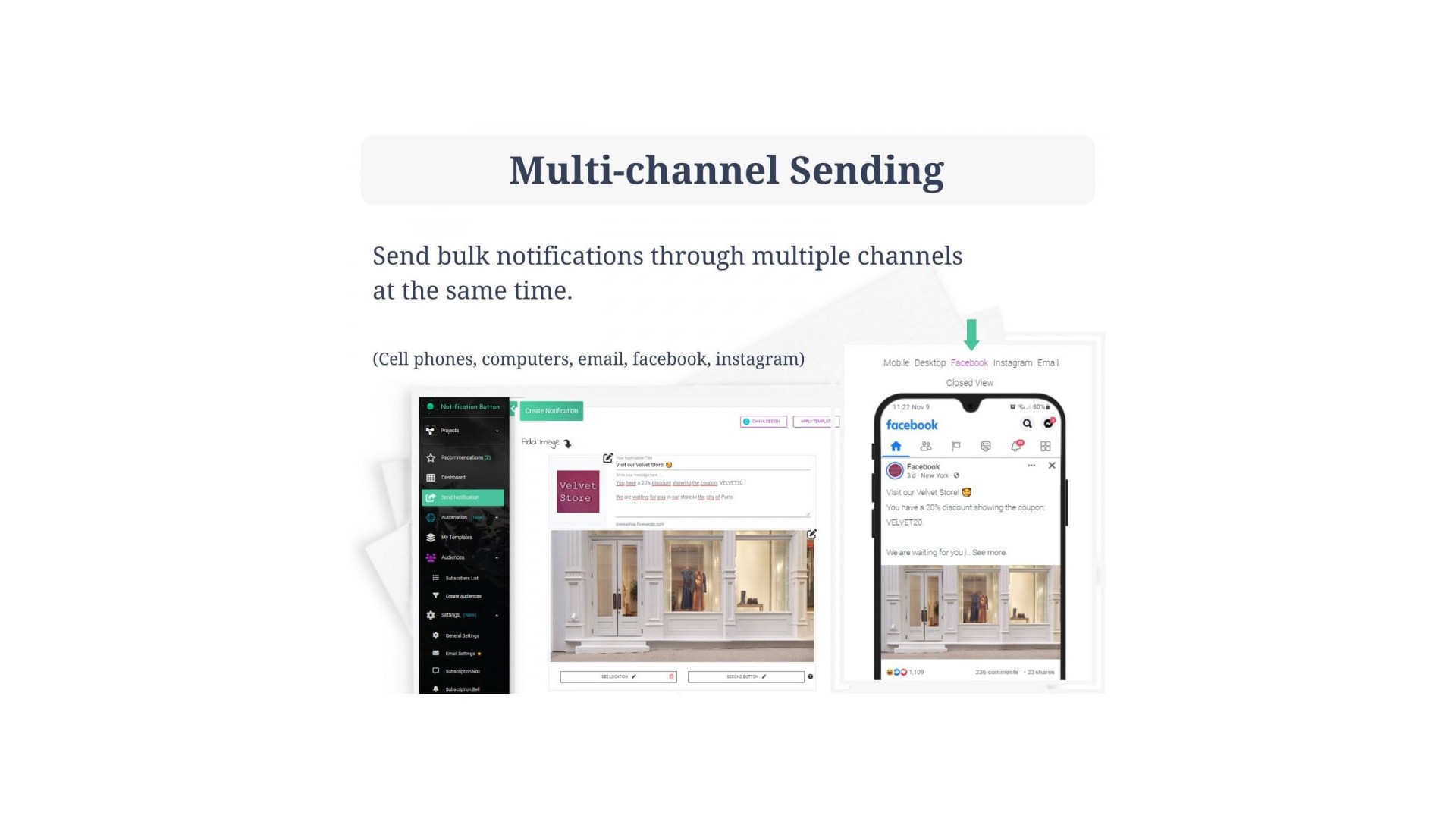 Obnova opuštěných košíků s AI a notifikacemi
