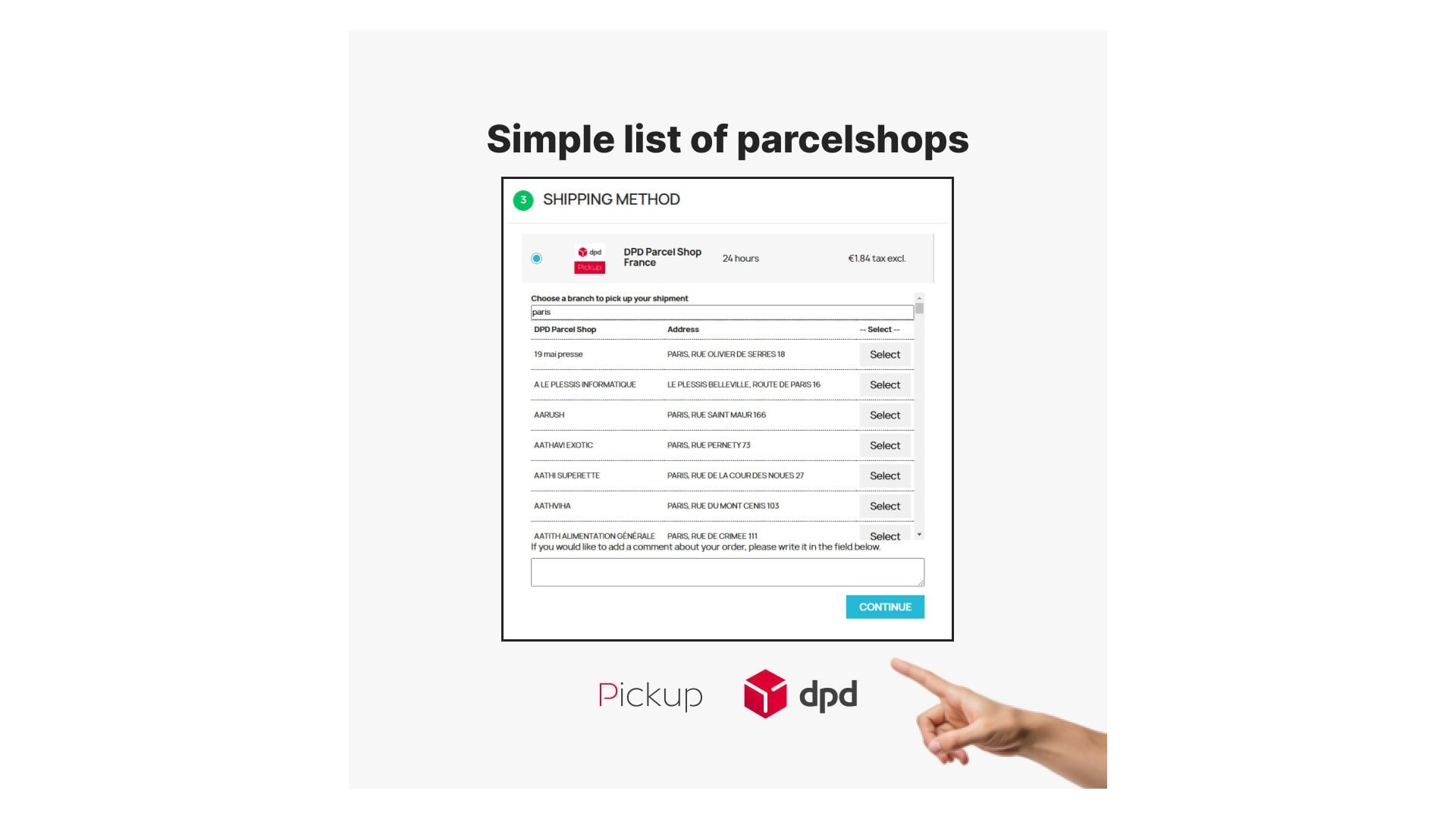 Funkce DPD Pickup pro pohodlné vyzvednutí balíků v Evropě