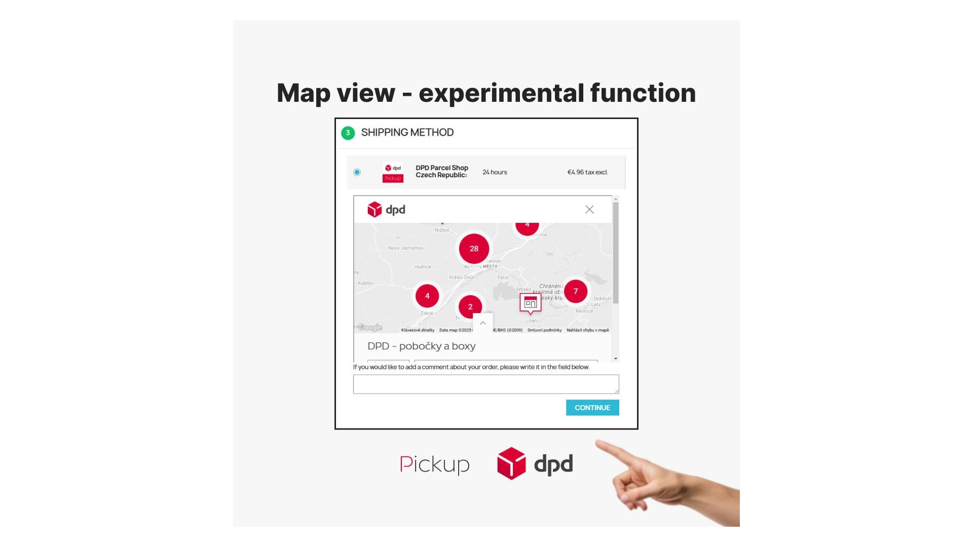 Funkce DPD Pickup pro pohodlné vyzvednutí balíků v Evropě