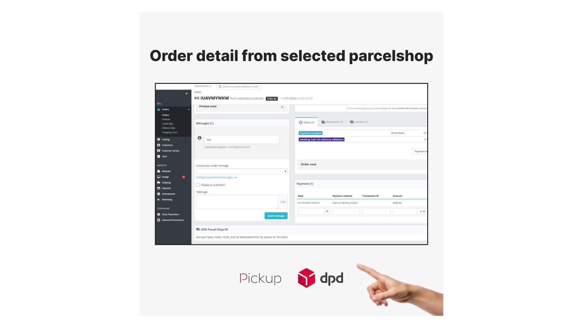 Funkce DPD Pickup pro pohodlné vyzvednutí balíků v Evropě