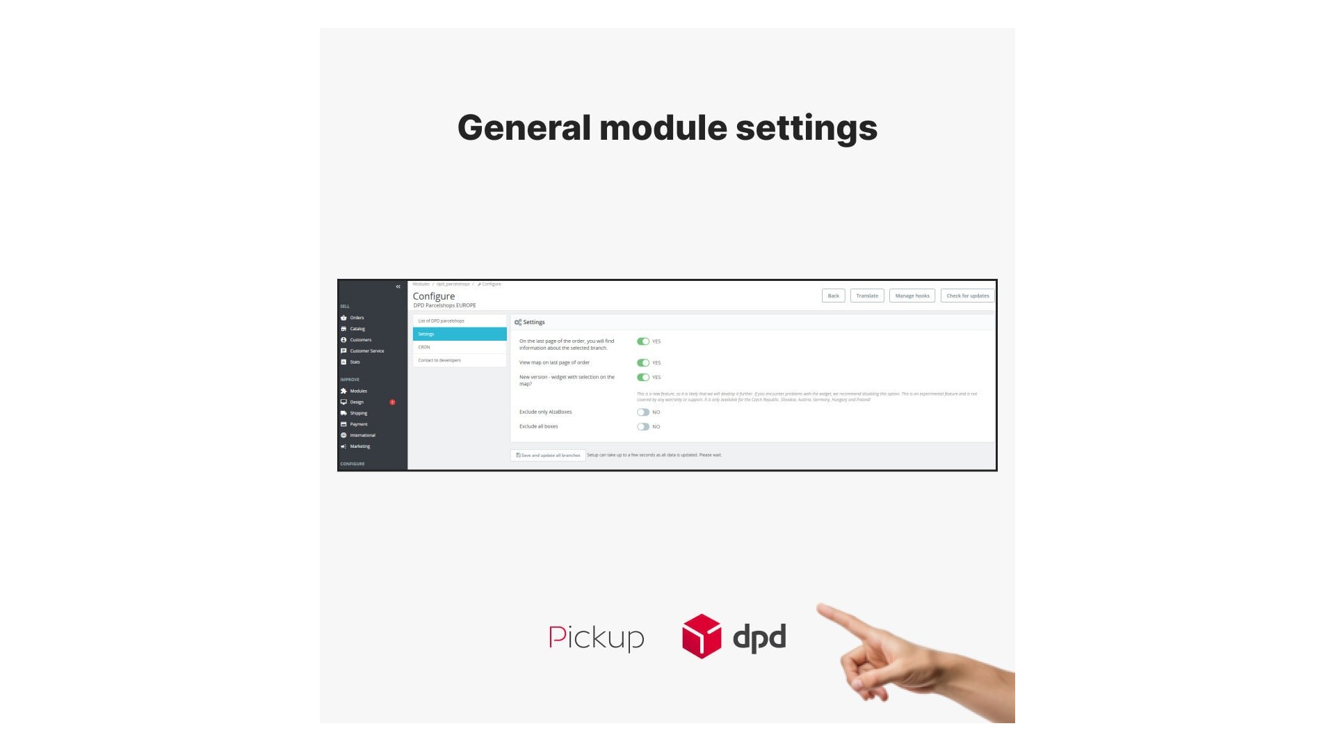 Funkce DPD Pickup pro pohodlné vyzvednutí balíků v Evropě