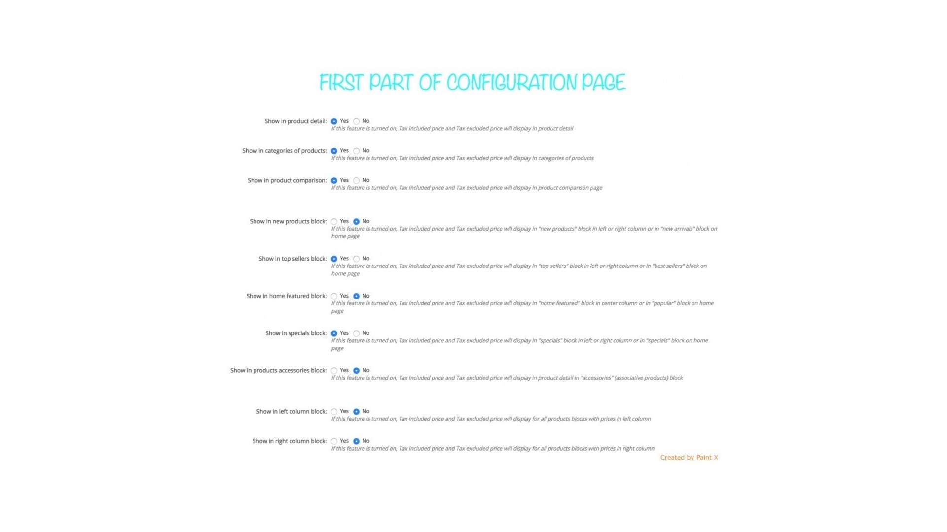 Funkce zobrazení cen s daní a bez daně v B2B systému