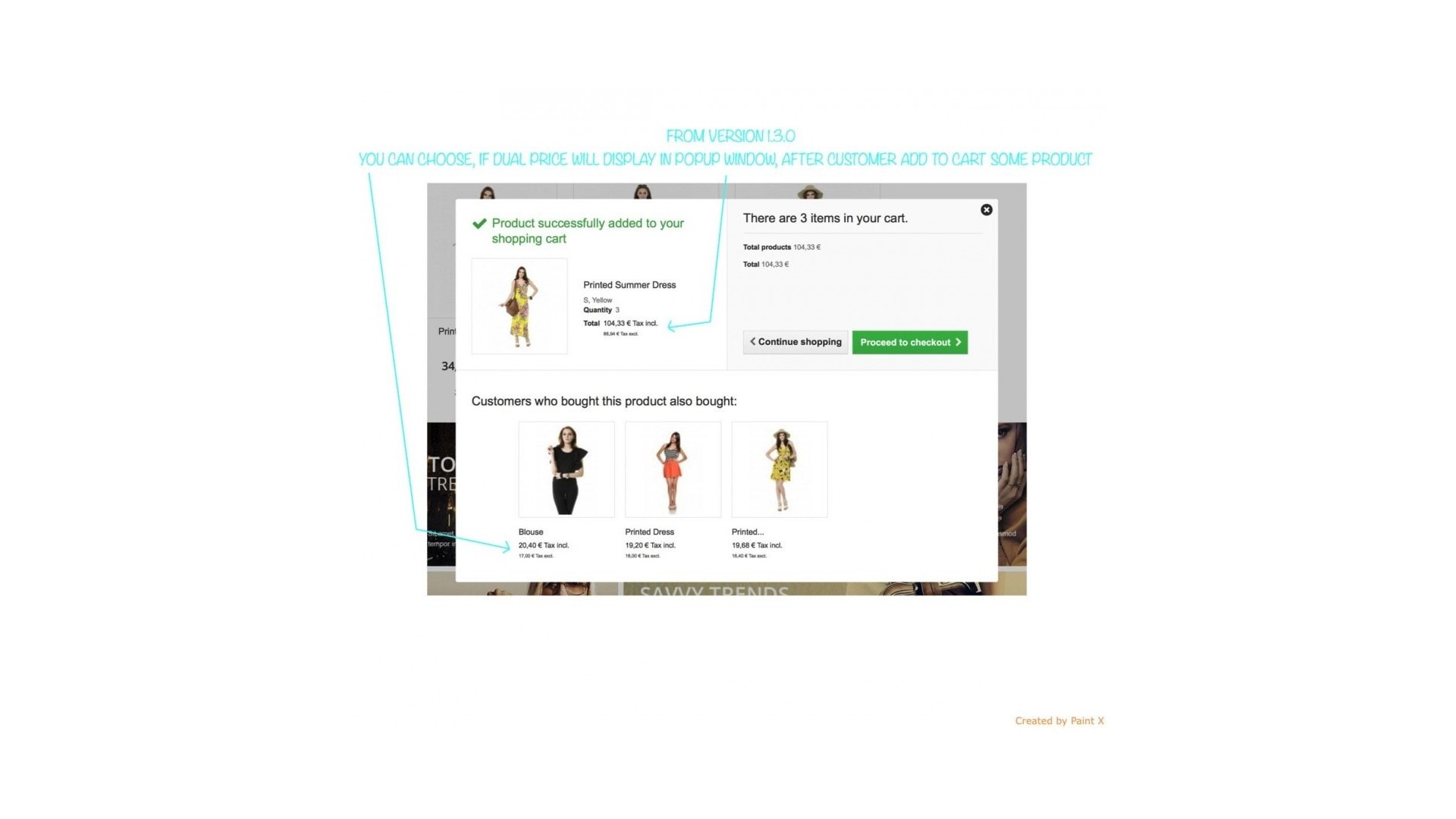 Funkce zobrazení cen s daní a bez daně v B2B systému